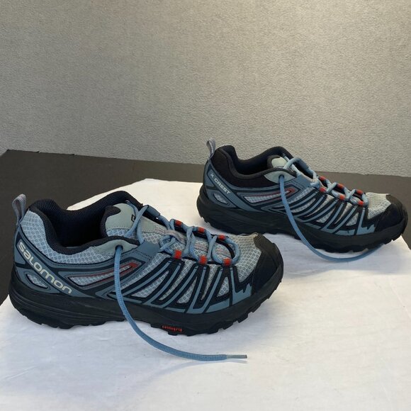 Salomon X Crest mens Size 8.5 trail running shoes sneaker Multicolor,Athletic - Picture 1 of 14